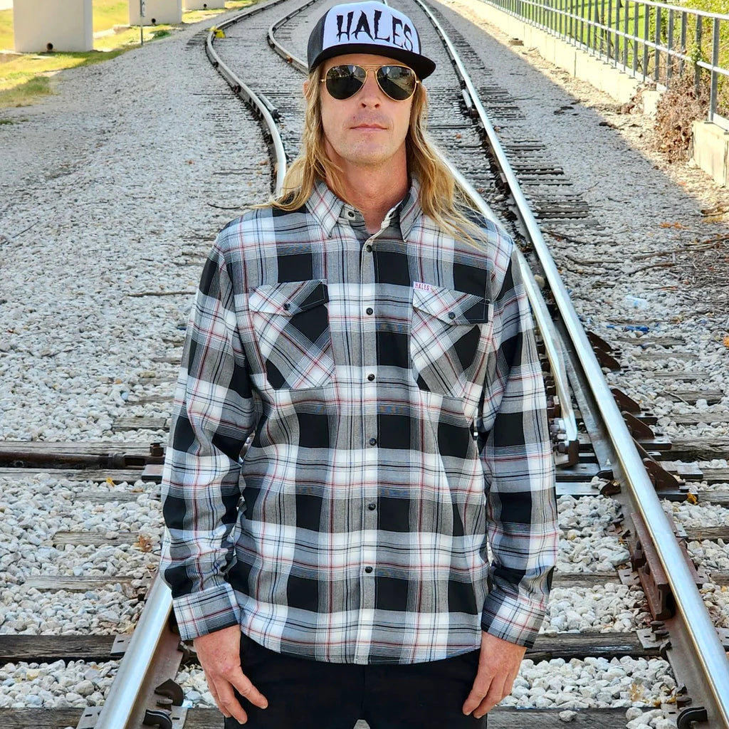 Flannel shirt outfits mens best sale