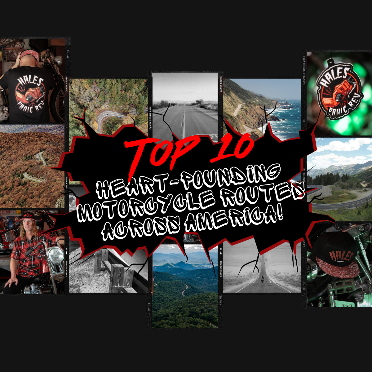 Unleash Your Inner Rebel: Top 10 Adrenaline-Pumping Motorcycle Routes in the U.S.