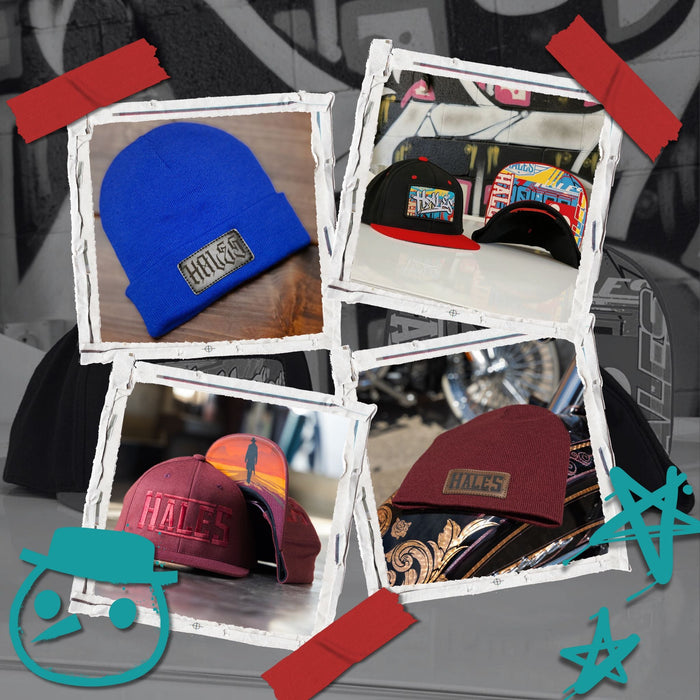 Hales Speed Shop | HSS Clothing | Hats | Beanies | Find your next favorite hat! Whether your shredding at the park or hanging out at a car show, we've got your dome covered.