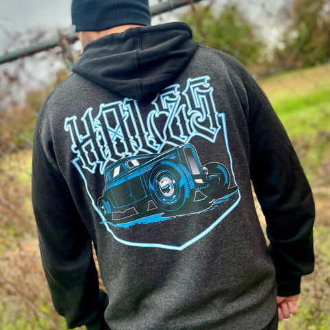 Deuce Coupe Pullover Hoodie - Charcoal/Black