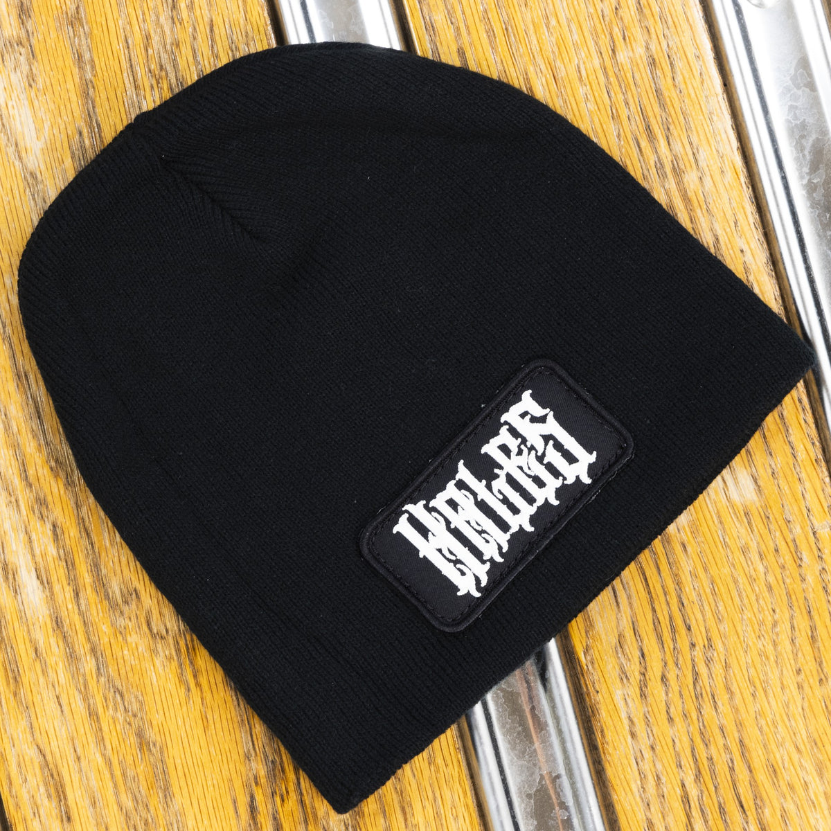 Lucky Wolf Skull Cap - Black