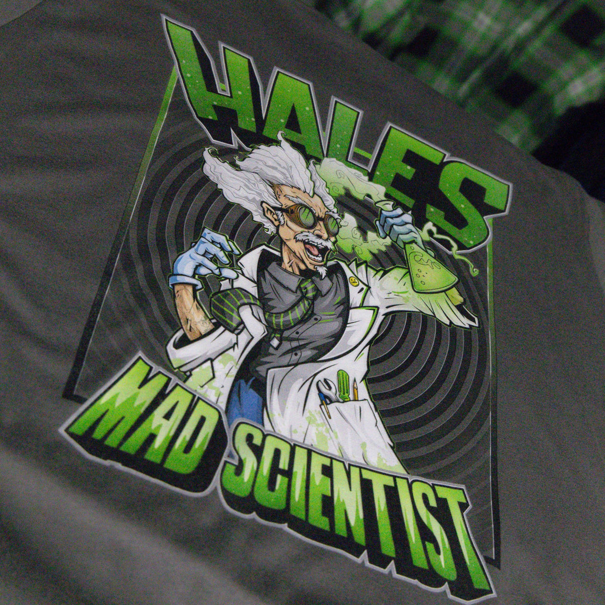 Mad Scientist Tee - Asphalt