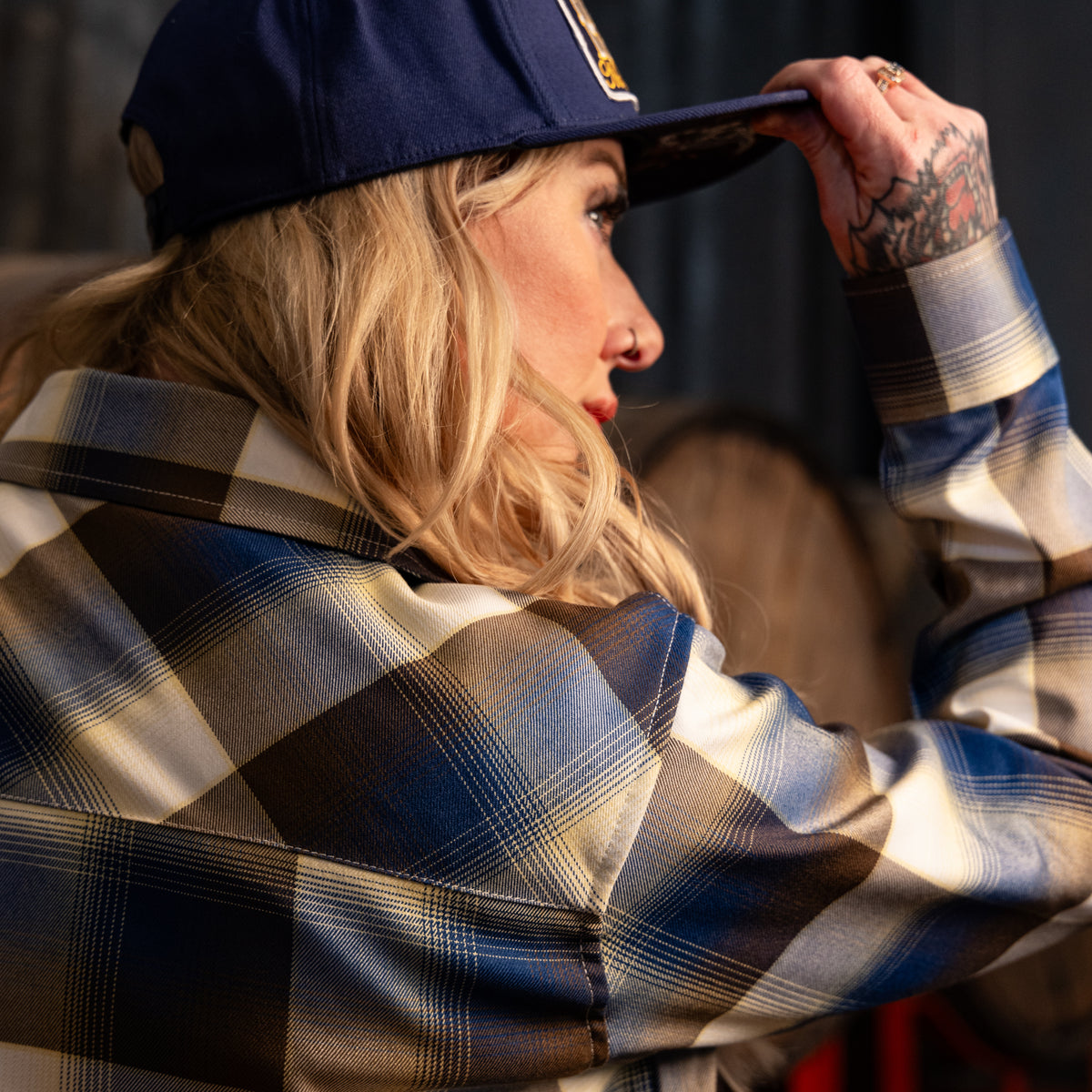 Women's No Quarter Given Flannel