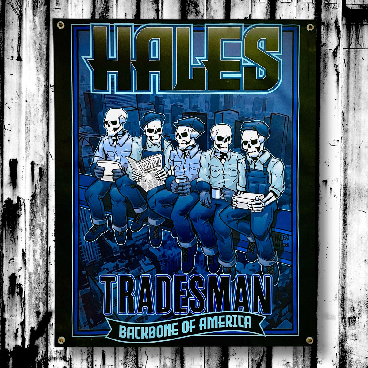 Tradesman Vinyl Banner (Version 1) - 36" X 29"