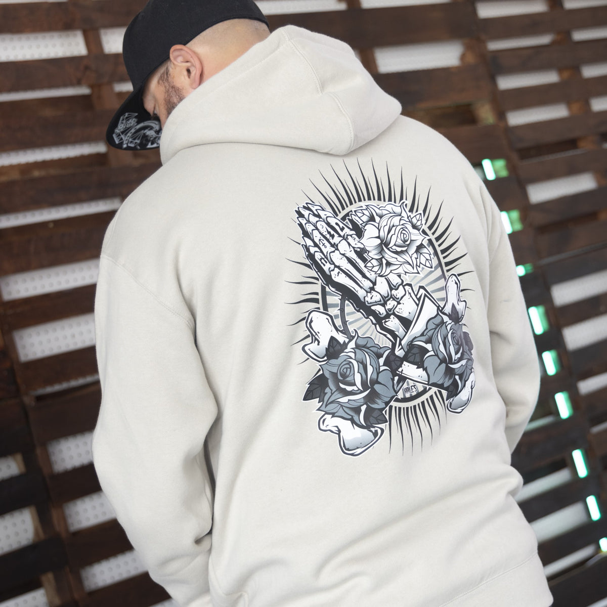 True Till Death Pullover Hoodie - Smoke