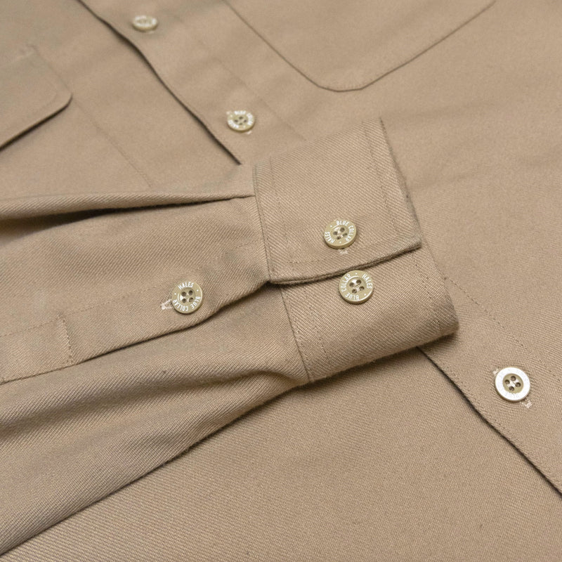 Blue Collar Long Sleeve Shirt - Khaki