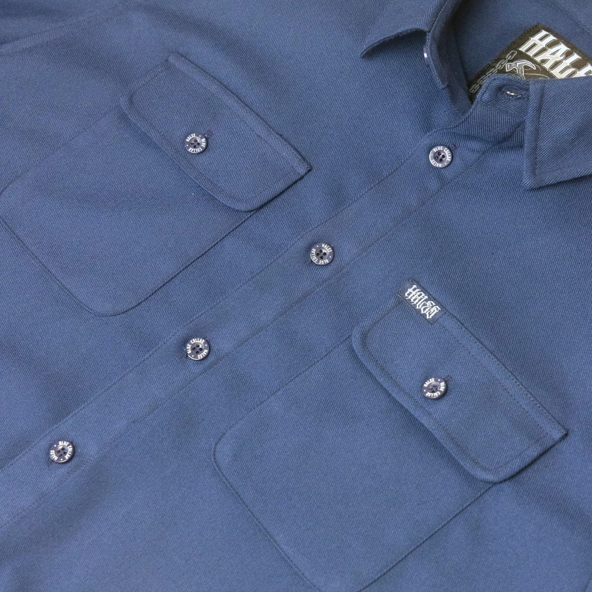 Blue Collar Long Sleeve Shirt - Navy