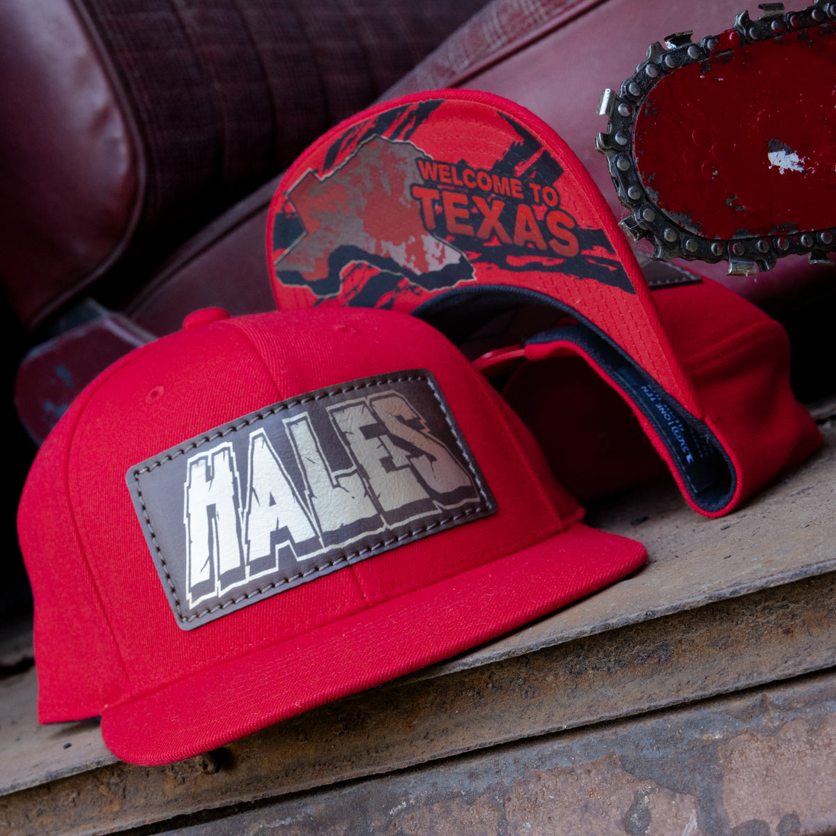 Leatherface Snapback with Flexfit Tech